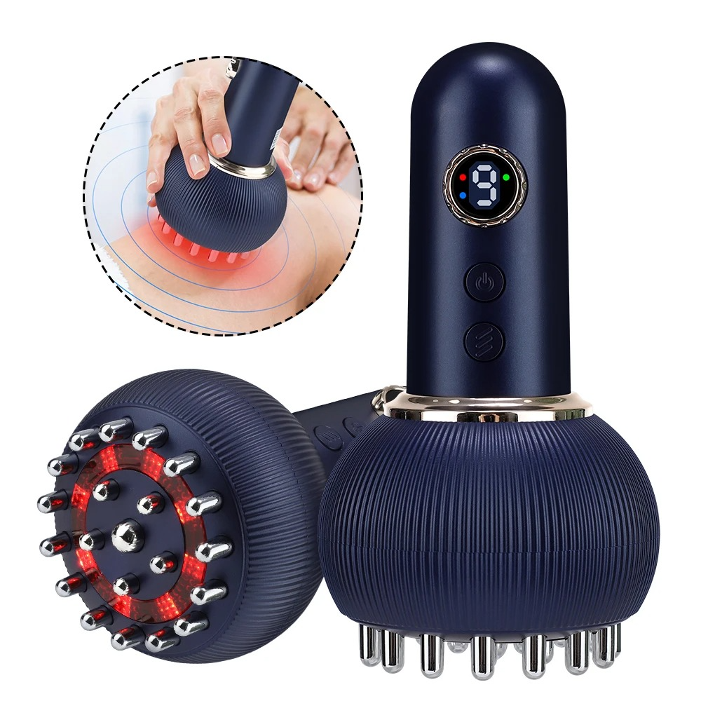 Multifunktions Massagegerät mit Wärme Vibration Rotlicht