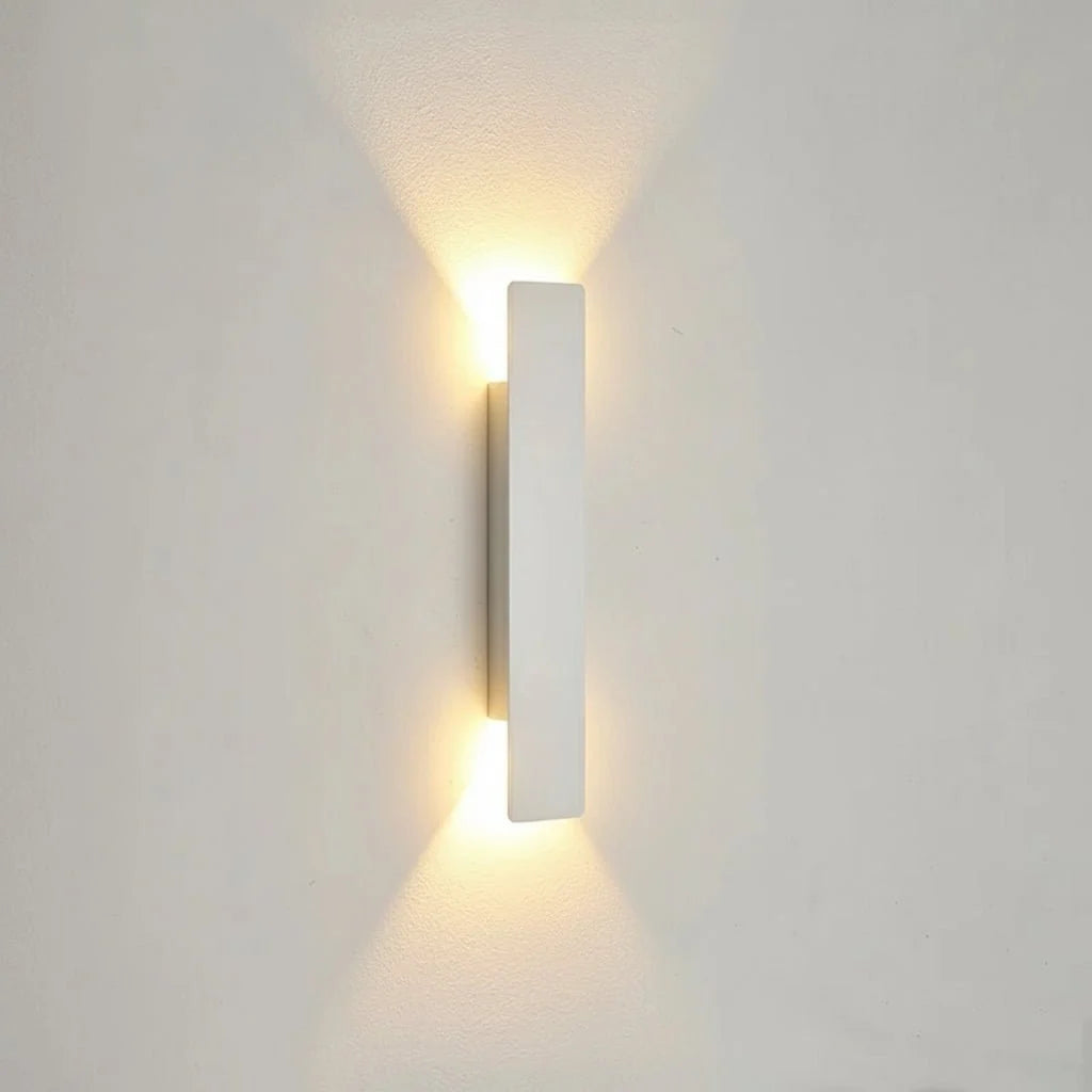 LED Außenwandleuchte aus Aluminium – wasserdicht für innen und außen