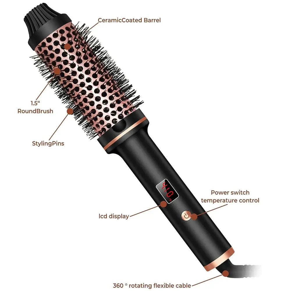3-in-1 Haarstyler mit Ionen-Technologie - Glätten, Locken, Volumen