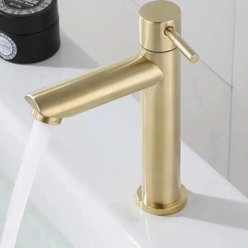 Einhebel-Badezimmerhahn aus Edelstahl – modernes Design