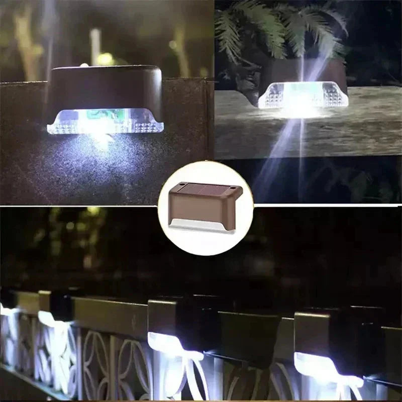 Stufenleuchten 8er Set LED Außenbeleuchtung für Garten Treppe