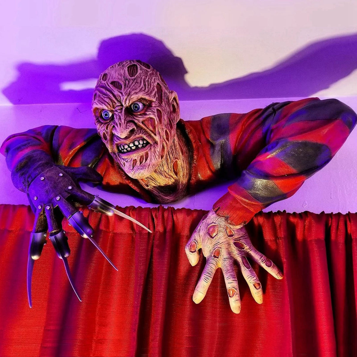 Gruseliger Grabwanderer zum Aufhängen – Halloween Wanddekoration aus Harz
