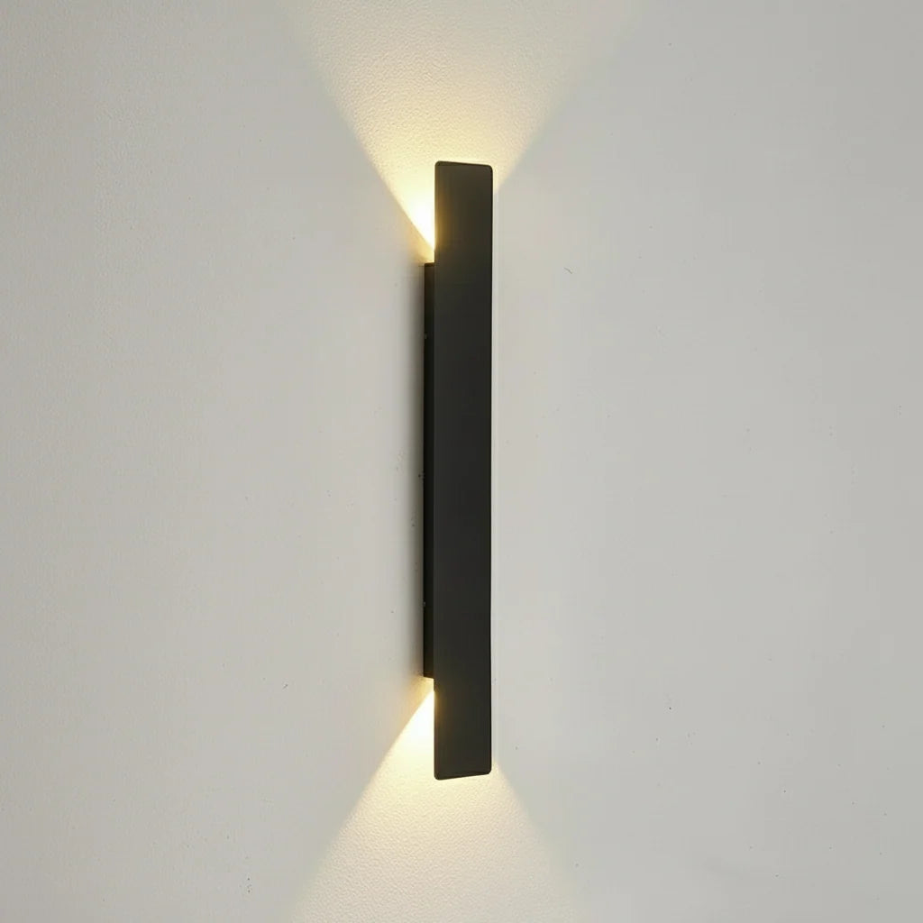 LED Außenwandleuchte aus Aluminium – wasserdicht für innen und außen