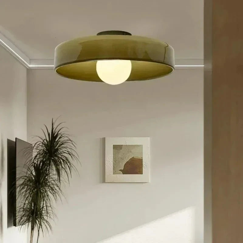 Glas Deckenleuchte Skandinavisches Design – Sanftes Raumlicht