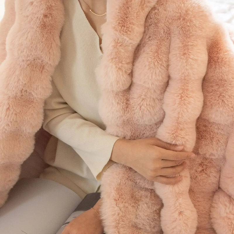 Extra dicke Flauschdecke für Sofa und Bett – Warme Winterdecke