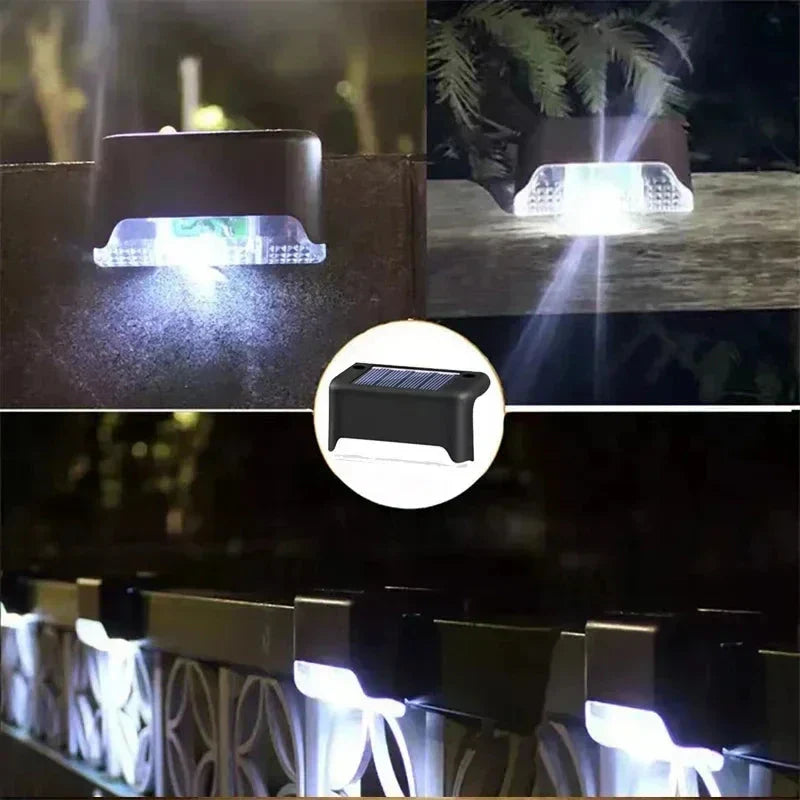 Stufenleuchten 8er Set LED Außenbeleuchtung für Garten Treppe