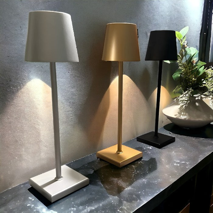 Kabellose LED-Tischlampe dimmbar – skandinavisches Design