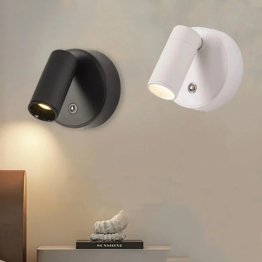 Kabellose LED Wandleuchte Dimmbar Magnetisch 360° Schwenkbar