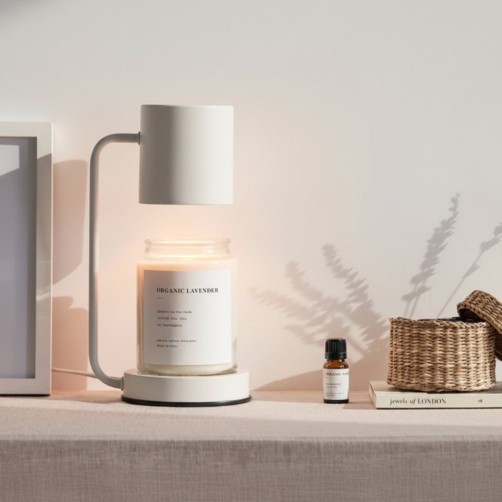 Kerzenwarmer Lampe – elektrisch, flammenlos, für Duftkerzen