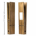 Handtuchhalter aus Holz – Stilvoller Clip für Badezimmer