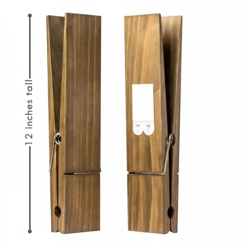 Handtuchhalter aus Holz – Stilvoller Clip für Badezimmer