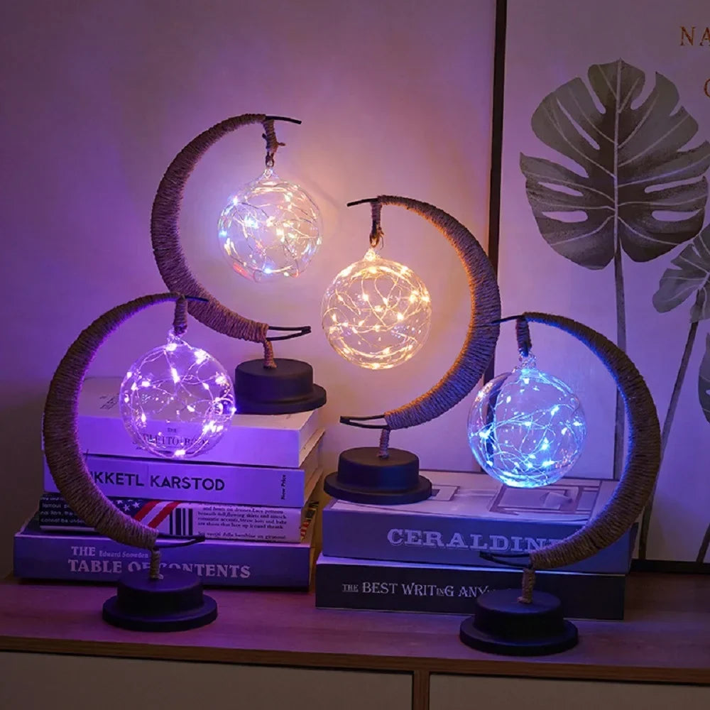 Mondlampe mit Farbwechsel – kabellose LED Dekoleuchte