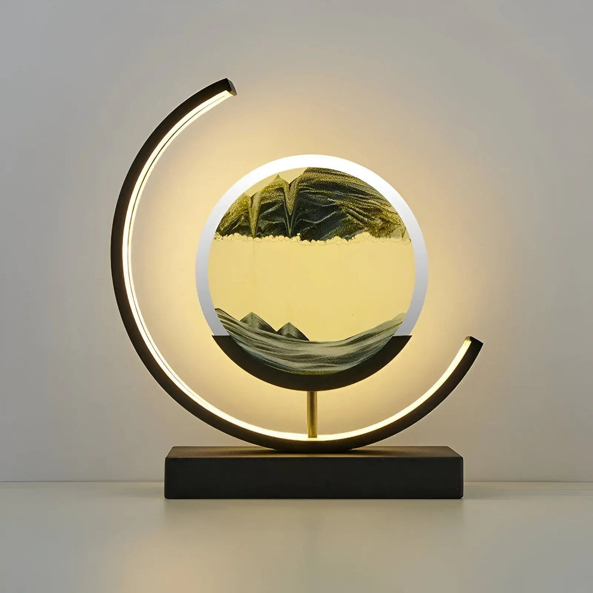 Sandlampe mit LED-Licht und Fernbedienung – dekorativ und stimmungsvoll