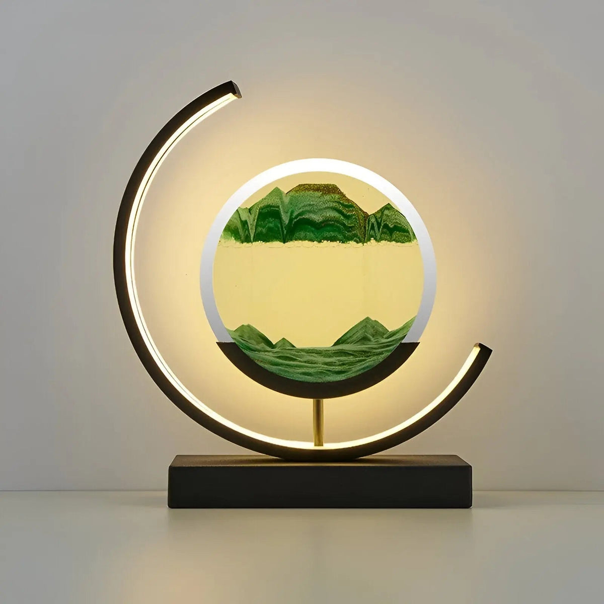 Sandlampe mit LED-Licht und Fernbedienung – dekorativ und stimmungsvoll
