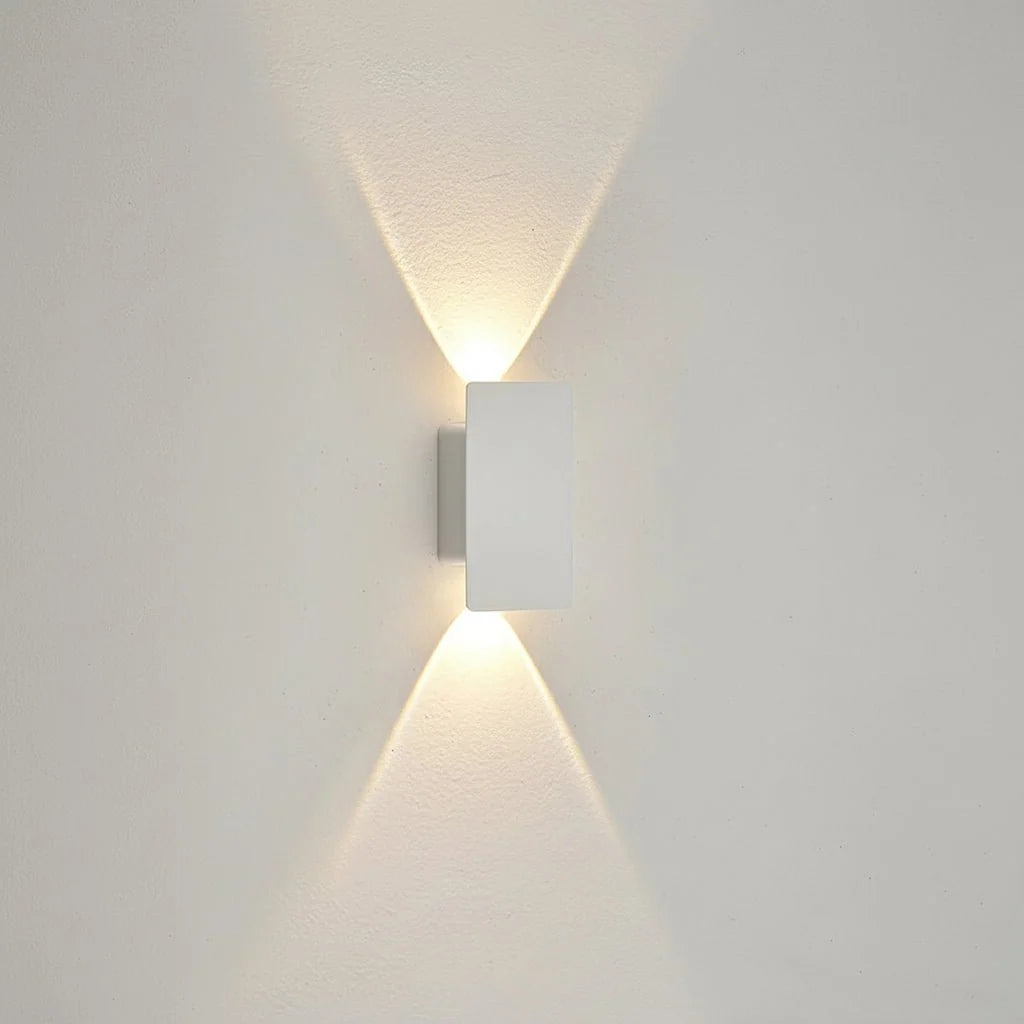 LED Außenwandleuchte aus Aluminium – wasserdicht für innen und außen