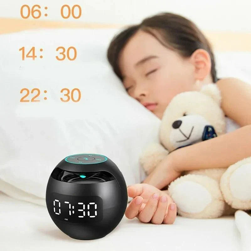Bluetooth Wecker mit Nachtlicht und LED-Lichtshow – 3 in 1