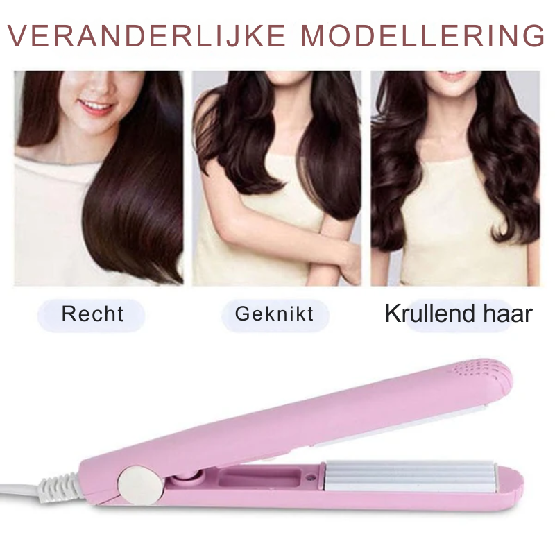 Keramik Lockenstab Mini – kompakt für Reise und unterwegs