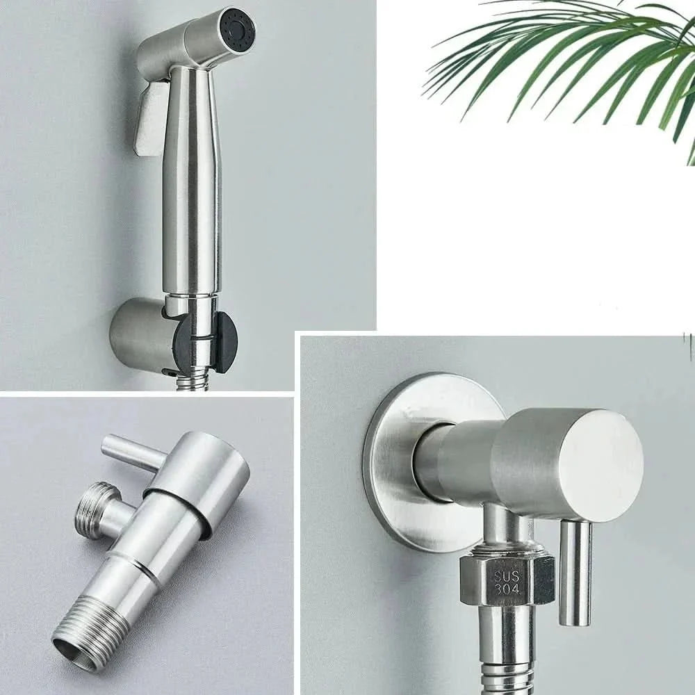 WC Bidet-Sprüher aus Edelstahl – präzise Intimhygiene