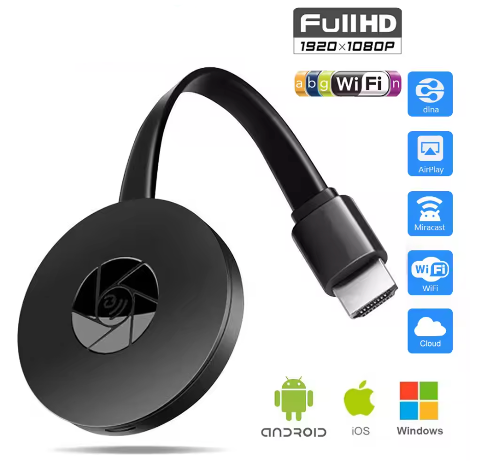 HDMI WiFi Adapter für TV - Smartphone Bildschirmspiegelung Dongle