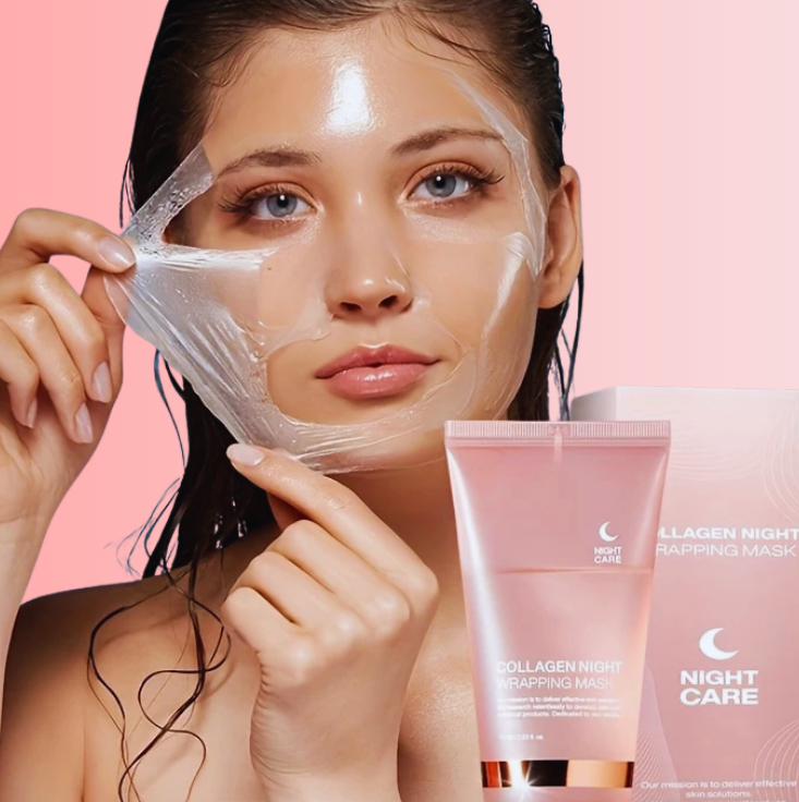 Kollagen Nachtmaske für glatte straffe Haut - Overnight Gesichtsmaske