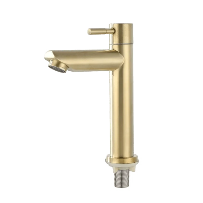 Einhebel-Badezimmerhahn aus Edelstahl – modernes Design