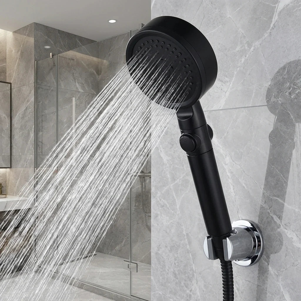 Hochdruck-Duschkopf mit 5 Sprühmodi – kraftvoller Wasserstrahl