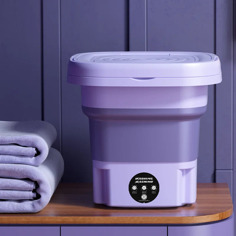 Faltbare Mini Waschmaschine - Kompakt für kleine Wäsche