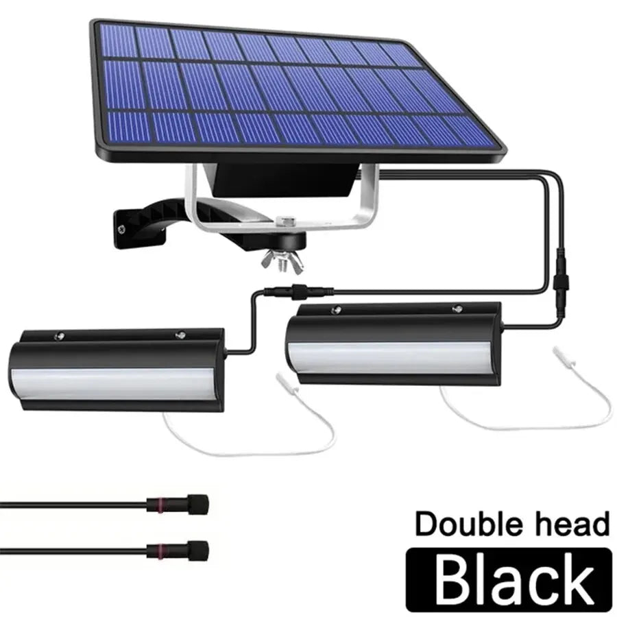 Solar Pendelleuchte Innen & Außen mit Zugschalter IP65 wasserdicht