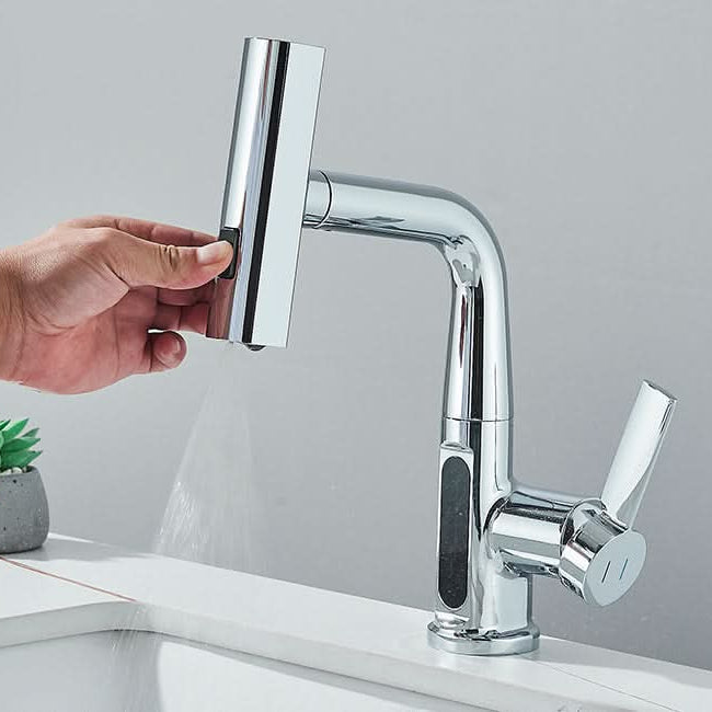 Digitaler Waschtischhahn mit Temperaturanzeige – modern und tropffrei