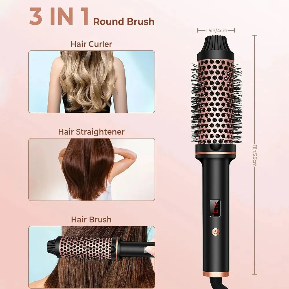 3-in-1 Haarstyler mit Ionen-Technologie - Glätten, Locken, Volumen