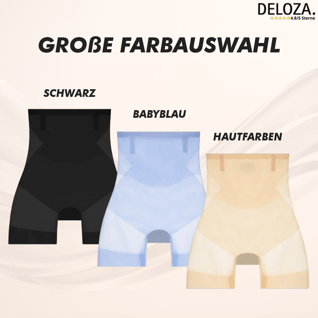 Hochtaillierte Miederunterwäsche Damen – Ice-Silk Shaping Höschen