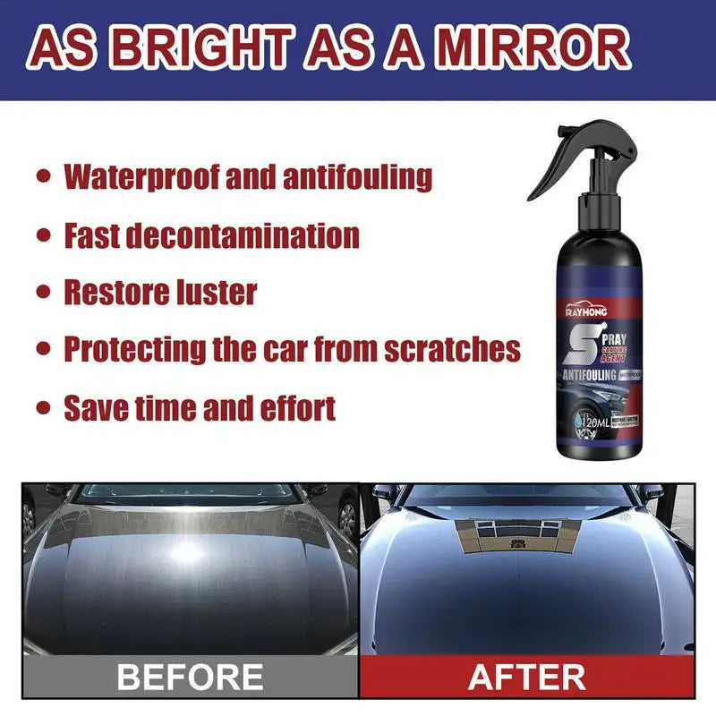 Auto Politur Spray 3in1 - Reinigen Polieren Schützen Autopflege