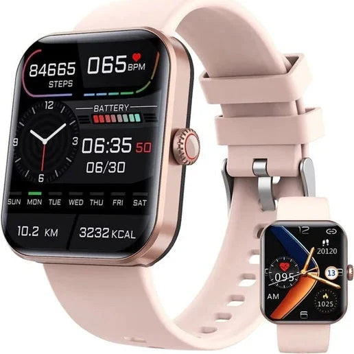 Smartwatch mit Blutzuckermessung und 24/7 Herzfrequenzüberwachung
