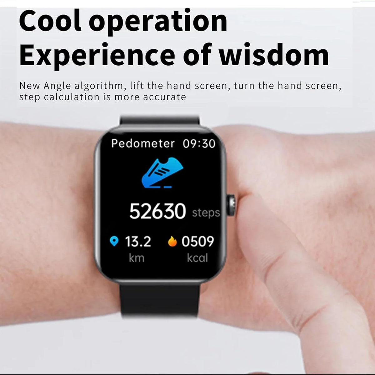 Smartwatch mit Blutzuckermessung und 24/7 Herzfrequenzüberwachung