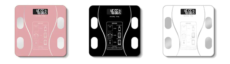 Digitale Körperfettwaage mit Bluetooth App - 11 Messwerte bis 180kg