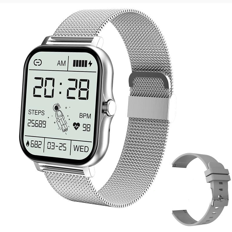 Smartwatch mit Gesundheitsüberwachung und langer Akkulaufzeit