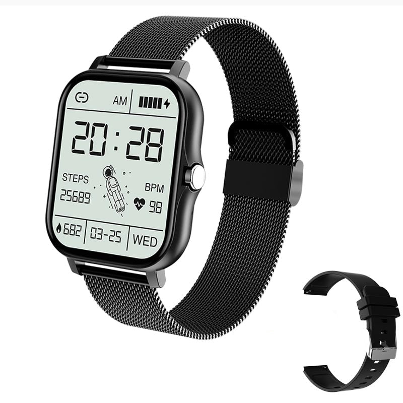 Smartwatch mit Gesundheitsüberwachung und langer Akkulaufzeit