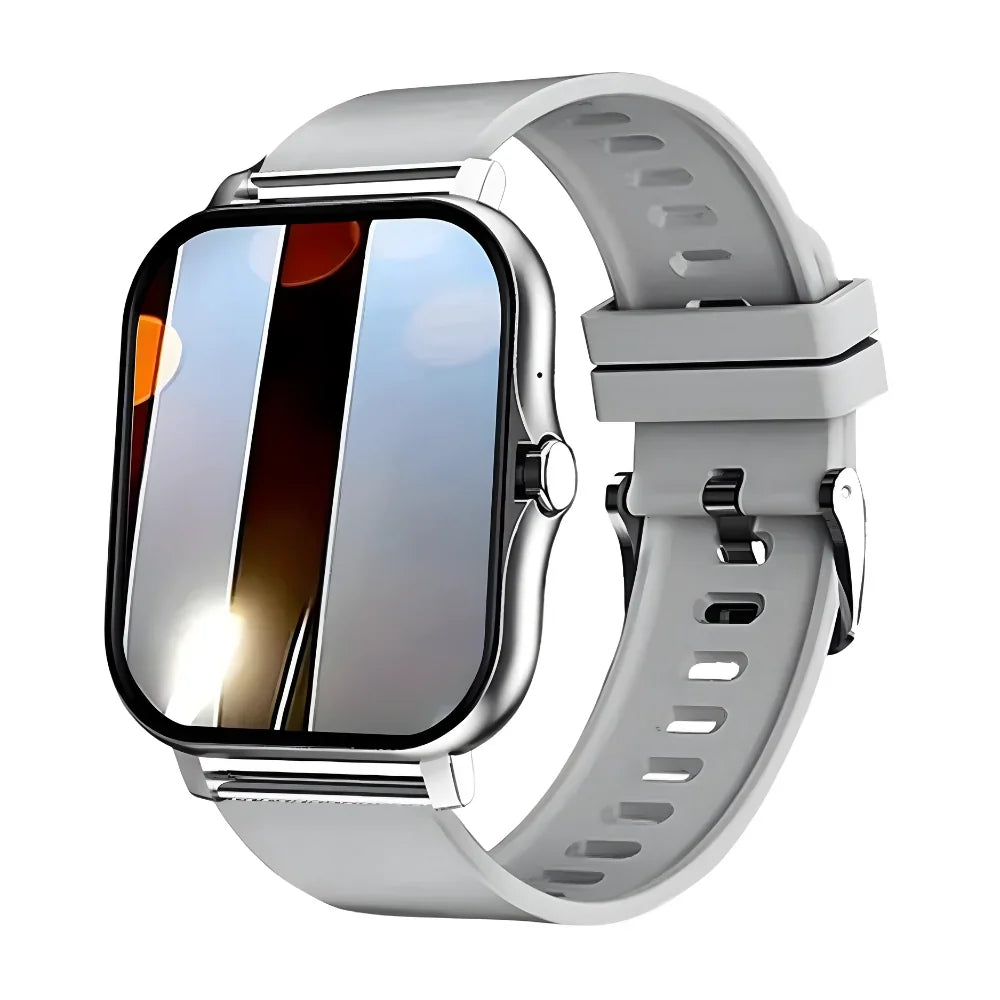 Smartwatch mit Herzfrequenzmesser und Fitness-Tracker