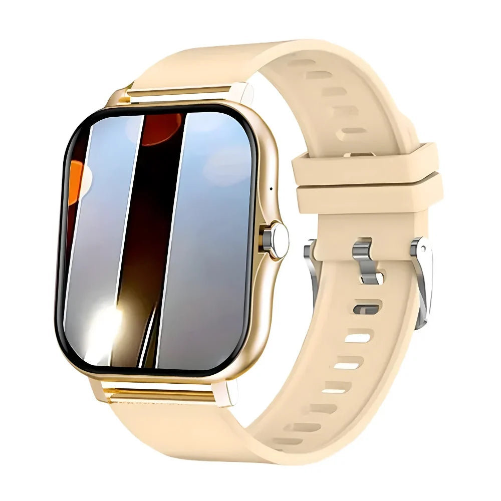 Smartwatch mit Herzfrequenzmesser und Fitness-Tracker
