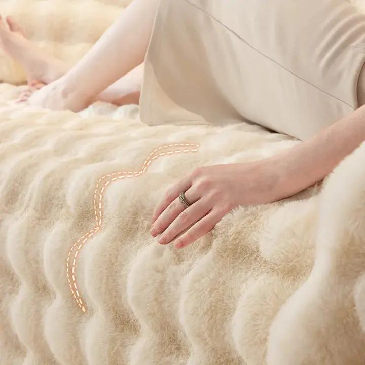 Elastische Sofahusse aus Polyester-Spandex – faltenfrei