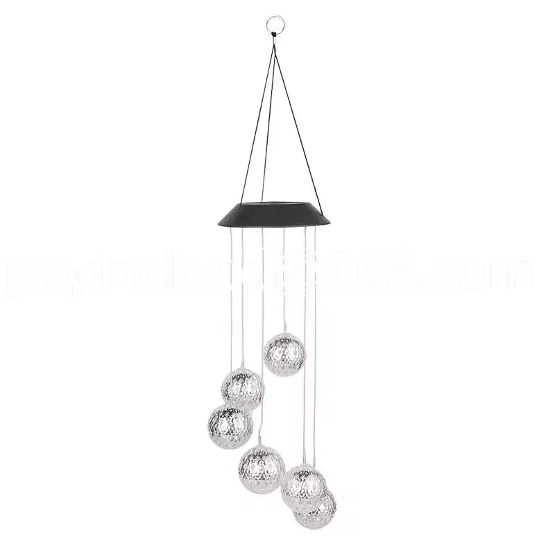 Windspiel LED Farbwechsel – Gartendeko mit Licht für Außenbereich