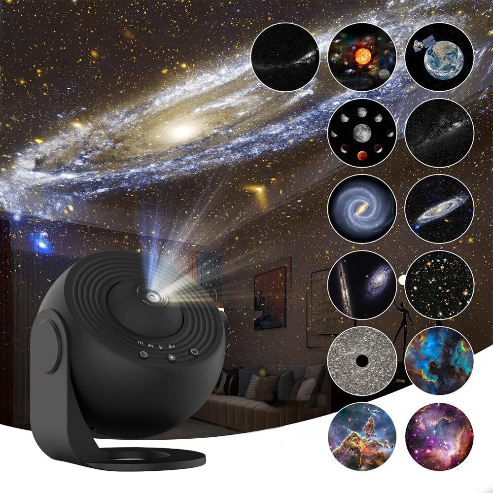 Sternenhimmel Projektor - Galaxie Planetarium LED Nachtlicht Zimmer