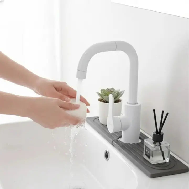 Kieselgur Spülbecken Untersetzer - Wassertropfen Auffangmatte für Küche