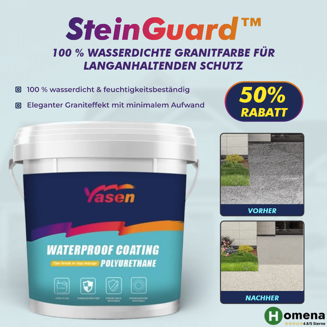 Strukturfarbe Granitoptik 1L - Beschichtungsfarbe für Wände & Fliesen