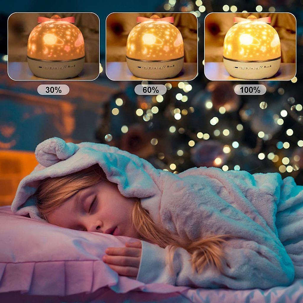 Sternenprojektor Nachtlicht für Kinder mit Musik und Timer