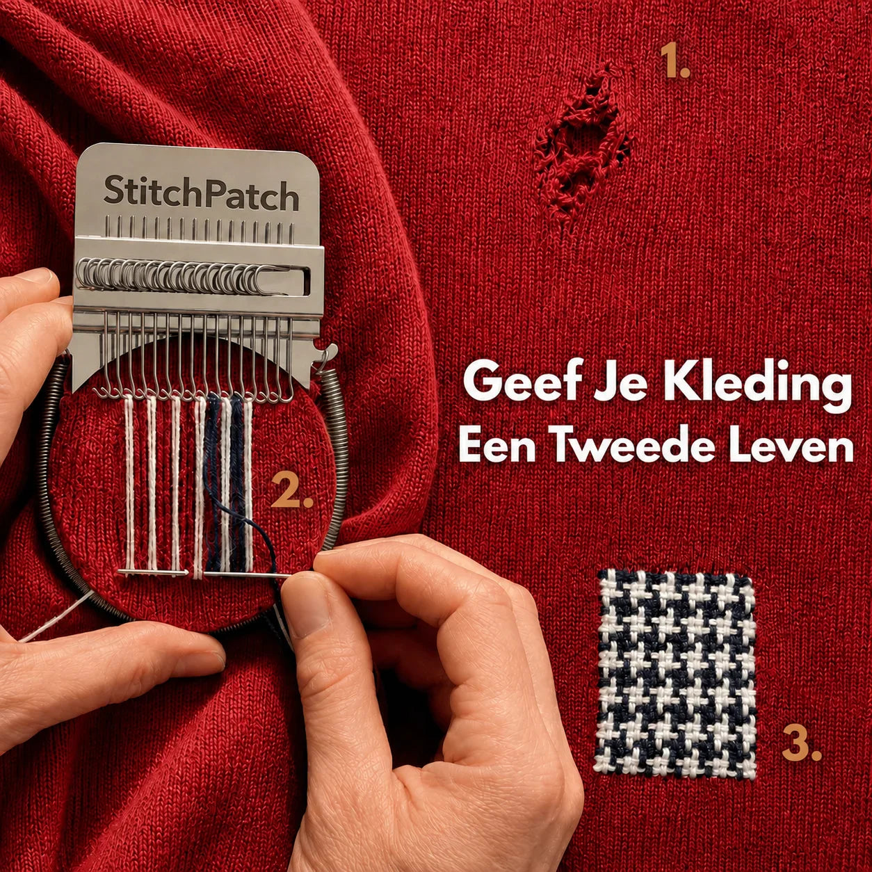 Kleidung reparieren ohne Nähen – Patch Set für Löcher & Scheuerstellen