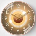 Lautlose Wanduhr mit elegantem Design für Schlafzimmer