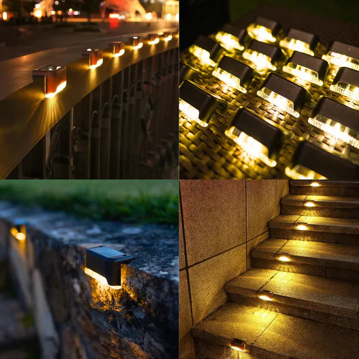 Solar LED Gartenleuchten - Kabellose Mini Außenbeleuchtung für Garten