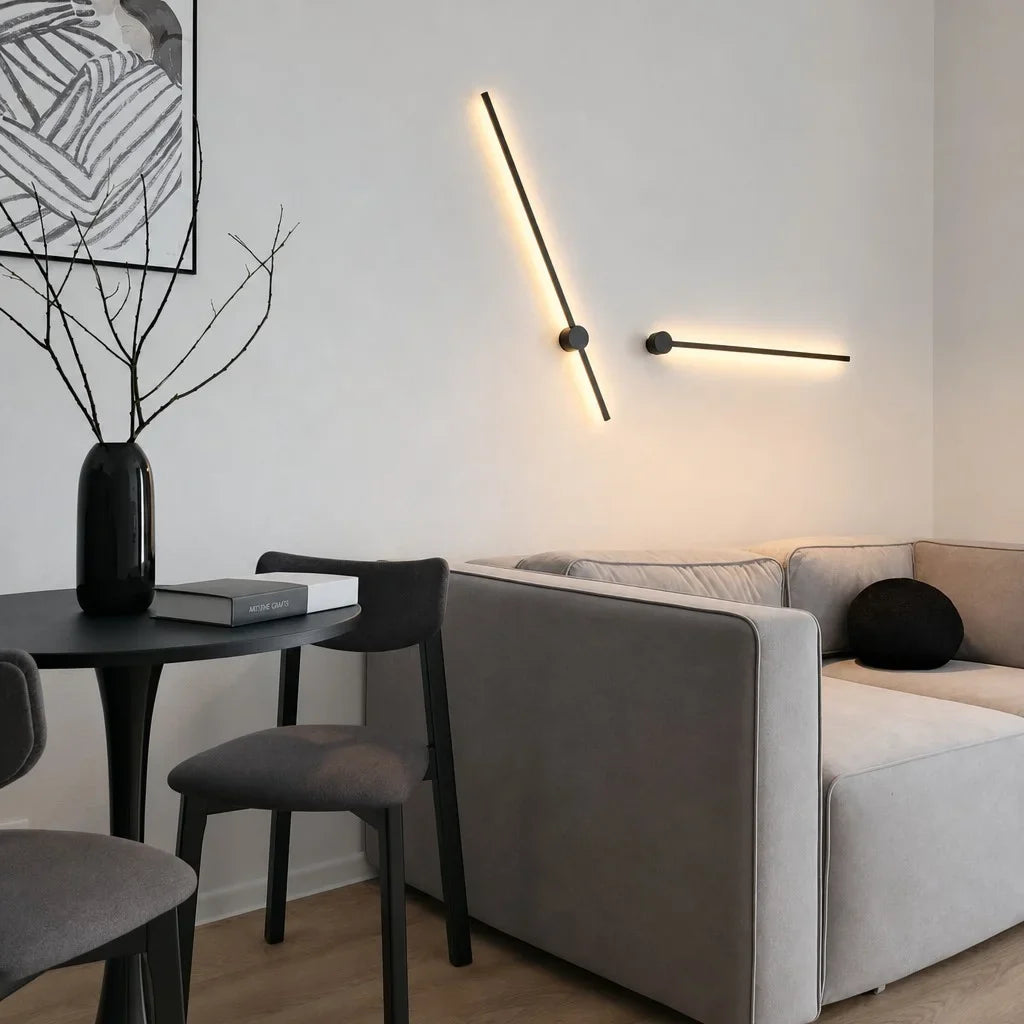Lineare LED Wandleuchte für innen – elegantes Lichtdesign