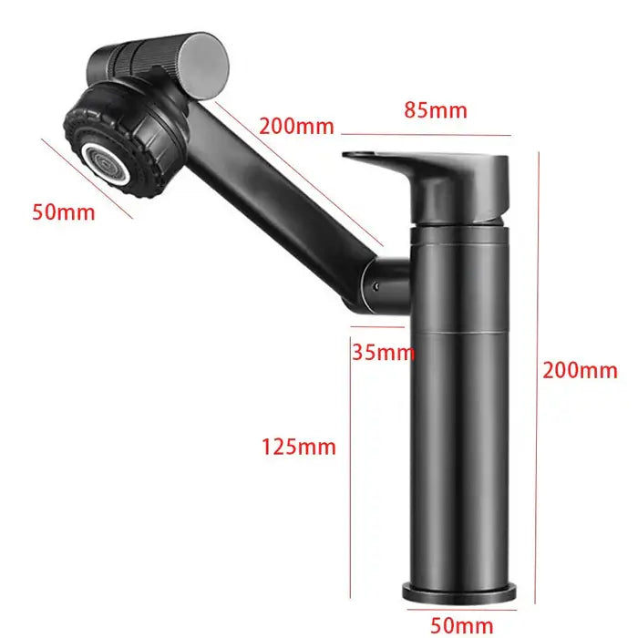 Drehbarer Wasserhahn 1080° - Küche & Bad Edelstahl Armatur